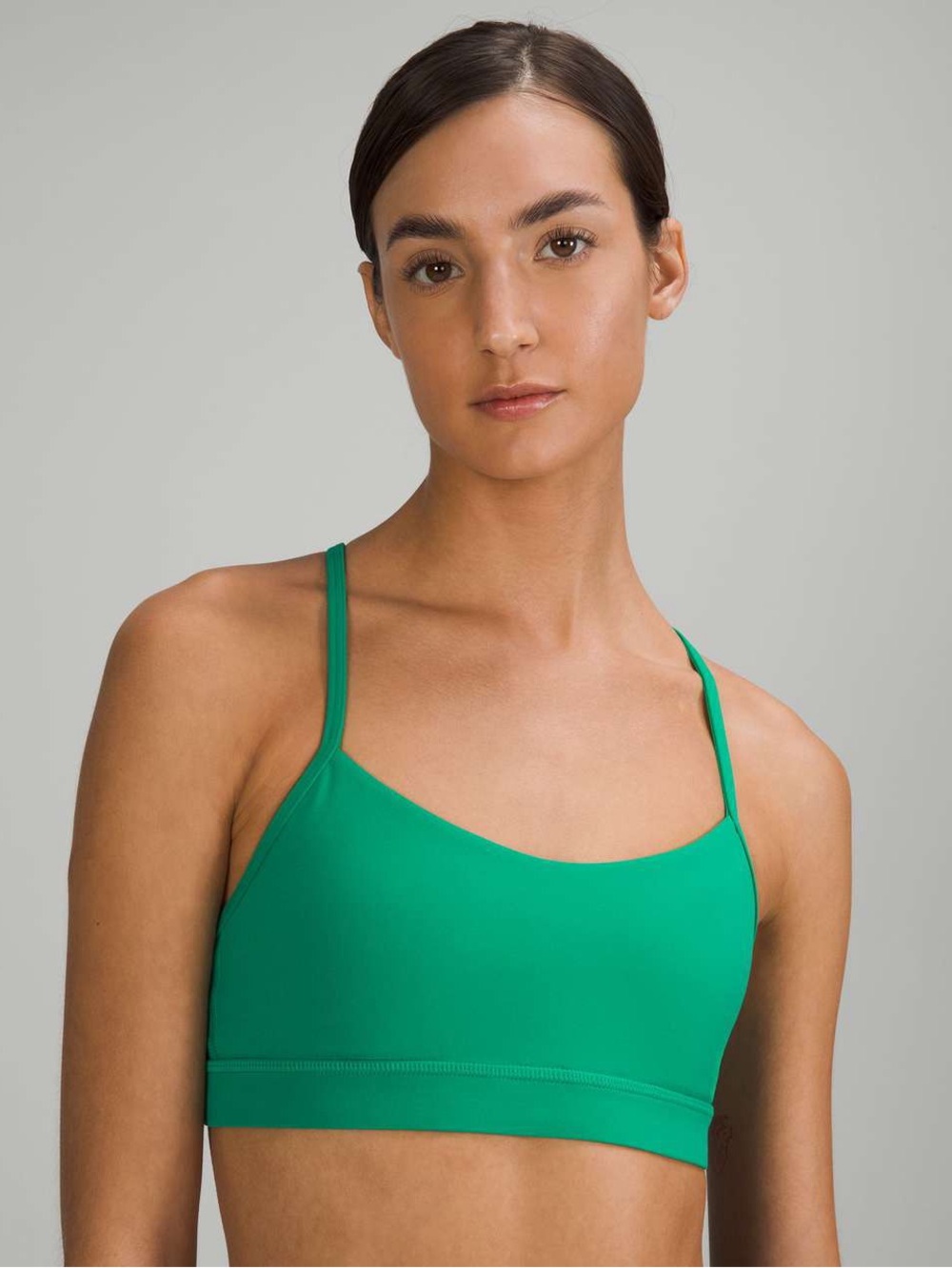 lululemon athletica Green Strappy Sports Bra